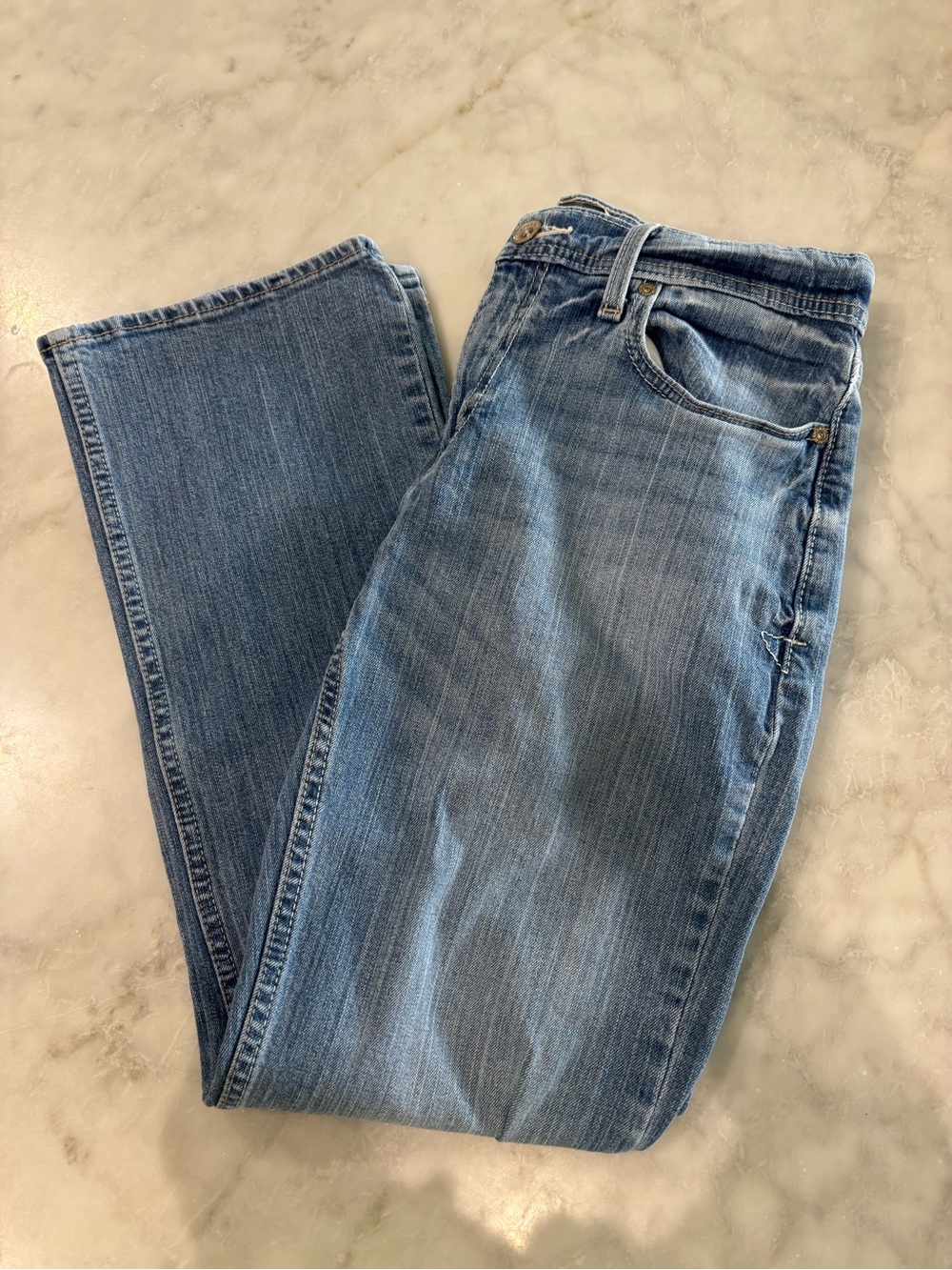 Reclaimed Vintage Light Blue Straight Leg Jeans